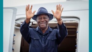 Le président Ivoirien Alassane Dramane Ouattara