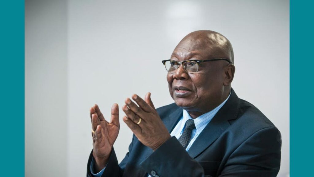 ​L'ancien Premier ministre centrafricain Martin Ziguélé