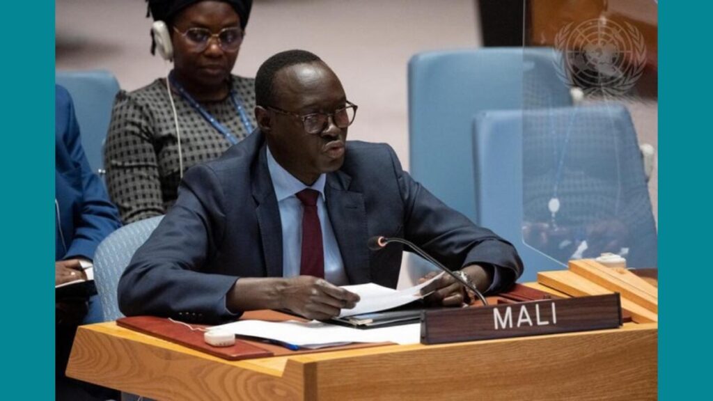 Issa Konfourou, Ambassadeur, Représentant permanent de la République du Mali auprès des Nations Unies à New York 