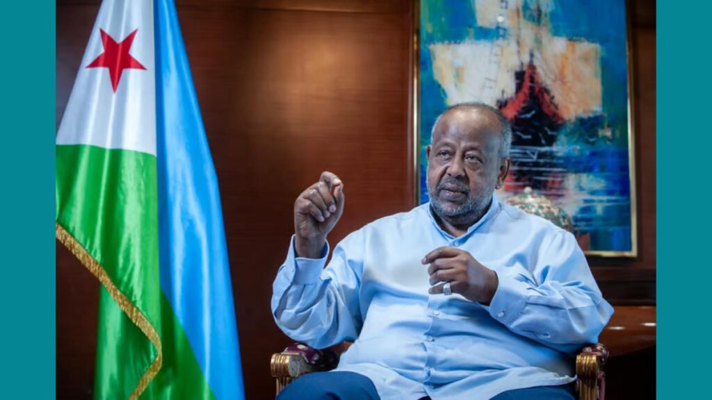 Le président Djiboutien Ismaïl Omar Guelleh en mai 2025.