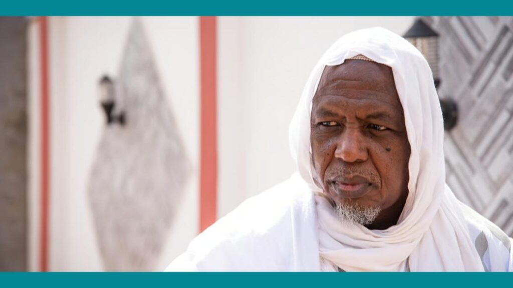 Mahmoud Dicko le 10 juin 2021, à Bamako