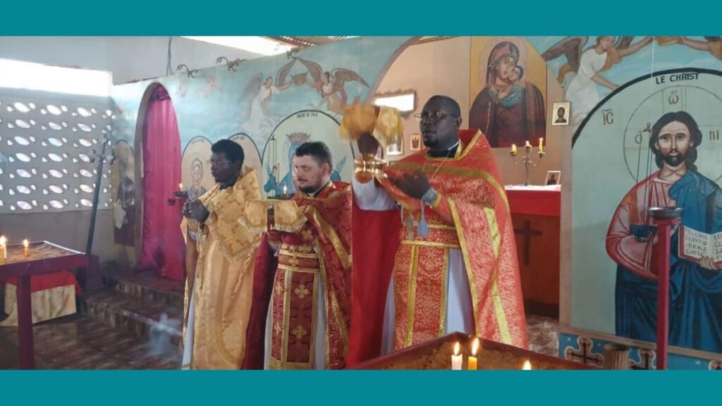 ​Célébration des dix ans d’existence de l’Église orthodoxe russe de la paroisse Saint-André à Bangui