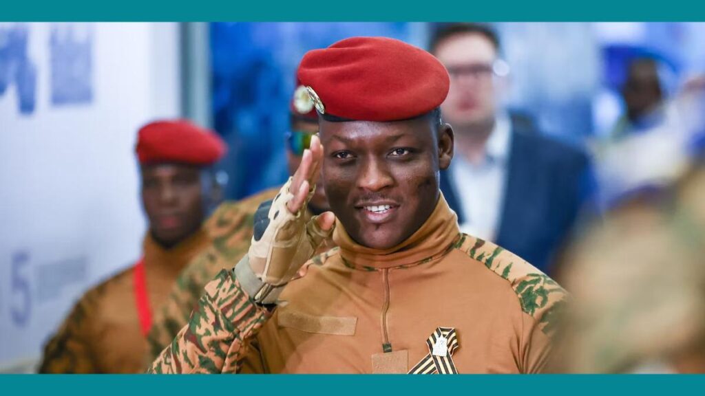 Le capitaine Ibrahim Traoré est au pouvoir depuis le le 30 septembre 2022