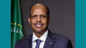 Mahamoud Ali Youssouf, le président de la commission de l'UA